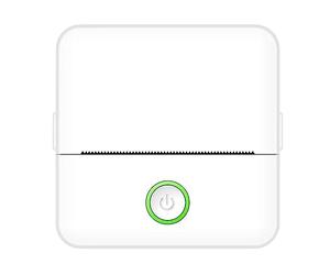 Bassulouda Portable Thermal Printer Mini Sticker Printer Photo Search Analysis Thermal Label Printer Student Error Printer Easy to Use