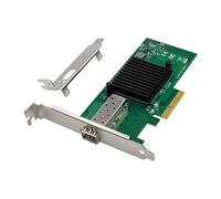 Bassulouda X520-SR1 Fiber Optic Network Card Server 10G SFP+ Chip 82599EN PCIE X4 Single Port Optical Network Card