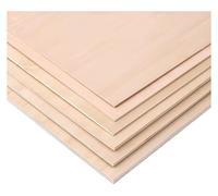 Basswood Basswood Sheets, 6Mm Thick Unfinished Wood Sheets for Crafts Wood Burning Painting Wood Engraving Laser Cutting(10cm*10cm (8pcs))