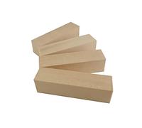 Basswood Carving Blocks - 100x25x25mm (Set of 4)