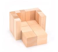 Basswood Carving Blocks 18 pcs Whittling Wood for Crafts, Unfinished Wooden Blocks for Carving Beginners