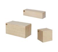 Basswood Carving Blocks Block Wooden Cubes DIY Crafts Unfinished for Beginner Expert for DIY(6pcs)