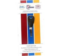 Basta Compatible TS7533 Type 2 Round Hole Cylinder Locking Window Handle Key Pack of 1