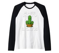 Basta mi avete rotto il cactus, Non ne posso più Irriverente Raglan Baseball Tee