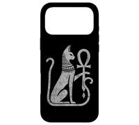 Bastet cat goddess ancient Egyptian ankh distressed symbol Case for iPhone 17 Pro Max