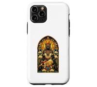 Bastet Cat Goddess Ancient Egyptian Stained Glass Egypt Case for iPhone 11 Pro