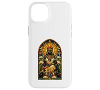 Bastet Cat Goddess Ancient Egyptian Stained Glass Egypt Case for iPhone 14 Plus