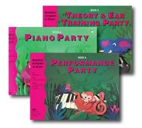 Bastiens' Invitation to Music - 3 Book Set - Includes Piano Party Book A, Performance Party Book A, and Theory & Ear Training Party Book A