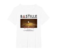 Bastille - Bad Blood X T-Shirt, Women's Plus, White, 4X
