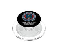 Bastille Day French Revolution Robespierre Guillotine Seal PopSockets PopGrip for MagSafe