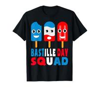 Bastille Day Squad Bonne Fête Nationale France Kids Toddler T-Shirt