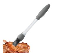 Basting Brush for Cooking, Silicone BBQ Grill Oil Brush, Kitchen Baking Tool, Dishwasher Safe, for Outdoors, Garden, Barbecue, Travel, Backyard, Picnics