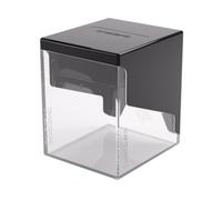 Gamegenic | Bastion 100+ XL: Black/Clear | Deck Box | Trading Card Accessory