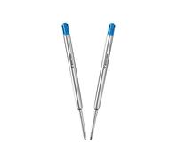 BASTION® Premium Pen Refill, Deeply Pigmented Ink for All Bolt Action Luxury Pens, Standard Ink Refill with 0.55mm Fine Tip - Blue, 2 Pieces