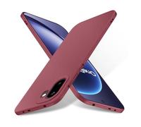 Bastmei for OnePlus 15R Case, Minimalist Phone Cases Extremely Light Ultra-Light Slim Camera Protection Hard PC Covers Thin Case for Oneplus 15R 5G (Wine Red)