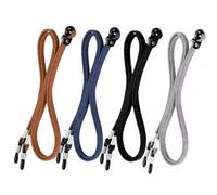 Basuit 4 Pcs Eyeglasses Straps Glasses Rope Sunglasses Strap Lanyards Chain Neck Strap Eyeglass Anti-slip Spectacle Chain Glasses Sport Does Not Slip Adjustable Glasses Cord for Man Woman Children