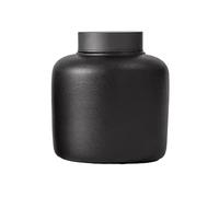 BASXDRFXZ Airtight Tea Container Modern Simple And Plain Jar Ceramic Tea Household Large Pu'er Loose Storage(B)