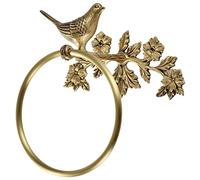 BASXDRFXZ Wall Coat Hooks European Style Wall Mounted Coat Rack Towel Copper Bird Shape Bath Hook Hooks Bathroom Pendant