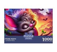 Bat, 1000-piece Jigsaw, Calming Yet Stimulating Indoor Activity, Perfect for Keepsakes Or Gallery Walls, Suitable for Ages 8+, 38x26cm/1000pcs