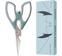 Bat and Cat Shaped Large Handles Kitchen Scissors for Women Gifts, Halloween Scissors Utensils, Kitchen Accessories for Vegetables & Meat Cutting, Comfortable Ergonomic Fit for Office