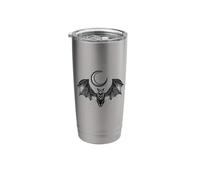 Bat and Moon - Gothic Night Stainless Steel Insulated Tumbler