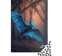Bat Animal Paper Jigsaw Puzzles 1000 Pieces for Adults Jigsaw Puzzles for Adults 1000 Piece Puzzle Educational Games 1000pcs (38x26cm)