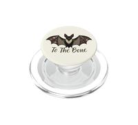 Bat Batty To The Bone Halloween Bats Cottagecore Vintage PopSockets PopGrip for MagSafe