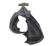 Bat Candle Stick Holder - Gothic Bat Wall Sconce Candle Holder - Gothic Wall Sconce Figurine, Tealight, Halloween Candlestick Decoration for Garden
