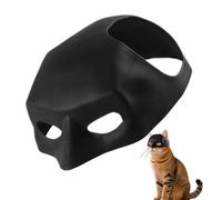 Bat Cat Mask for Pets, Cute Bat Style Cosplay Costume with Adjustable Hat Ears, Fun Kitten Dress Accessory for Holiday Party Events