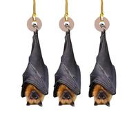 Bat Christmas Ornament Hanging For Tree Realistic Strength-Down Decor Haunting Tree Hanging Horror Bats Decoration For Trees & Holiday Part,Funny Bat Gift
