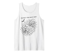 Bat Conservation Protect The Night Shift Tank Top