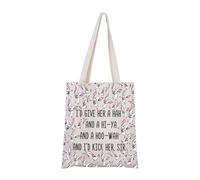 Bat Cosmetic Bag B-artok The M-agnificent TV Show Inspired Gift Bat Lover Gift Bat Themed Gift (HOO-W Tote)