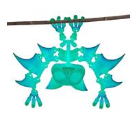 Bat Decor, Skeleton Bat Model, 8.66x5.51x1.97 Inches Sturdy & Realistic Design, 3d Printed Statue for Wall Display, Indoor, Outdoor, Home, Garden, Yard, Halloween Party