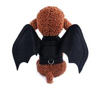 Bat Dog Costume Quick Fastening 3D Foldable for Small Medium