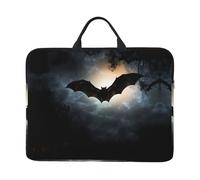 Bat Flying Solo Printed Laptop Sleeve 16.5 * 12.2", Business and Casual Dual use, Suitable for Some laptops