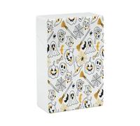 Bat Ghost Cigarette Case Lightweight Portable Cigarette Holder Case Waterproof Anti-Squeeze Cigarette Box for Outdoors Smoking Accessories 20 Capacity Normal Size