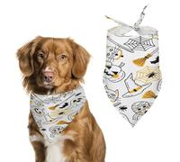 Bat Ghost Dog Bandana Adjustable Pet Scarf Soft Washable Polyester Triangle Bib Lightweight Breathable Pet Bib for Dogs Cats Puppies Suitable for Holiday Birthday