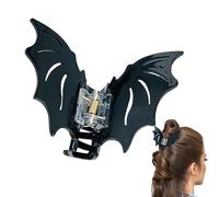 Bat Hair Clips - Goth Hair Clips - Anti-Slip Women Headwear Decorations Horror-Themed for Spooky Photo Shoots Gothic Fashion Cosplay Events Witchy Aesthetics
