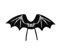 Bat Halloween Costume - Halloween Strap-On Cosplay Accessories,Unisex Skeleton Pattern Dress up Costume - for Easter Christmas Birthday Photoshoot Actors Adults Men Women Boys Girls