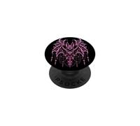 Bat Halloween Ornate Gothic Filigree Dark Fantasy Goth PopSockets Adhesive PopGrip