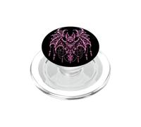 Bat Halloween Ornate Gothic Filigree Dark Fantasy Goth PopSockets PopGrip for MagSafe