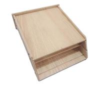 Bat House - Bat Boxes For Outside | Bat Houses For Outdoor | Large Heavy Bat Box | Bat House For Garden Uk | Natural Wooden Shelter With Roof, Weatherproof Screwed Untreated Summer And Winter Quarter