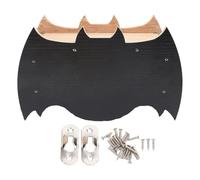 Bat House Handcrafted Wooden Weather Proof Easy to Install Bat Shaped Bat Box for Outdoor Winter
