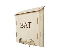 Bat House - Wooden Bat Box Habitat | Outdoor Garden BatShelter Nesting Box for Yard Wildlife Conservation | Weather Resistant Hanging BatCave for Patio Lawn Natural PeštControl