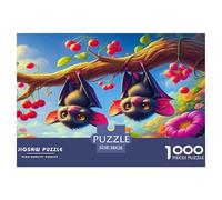 Bat Jigsaw Puzzles for Adults 1000 Jigsaws Mousehole Village Jigsaws 1000 Pieces for Adults Gifts Absolutely Stunning
