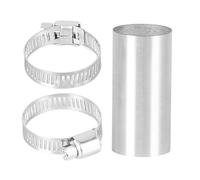 Bat Joint - Stainless Steel Exhaust Pipe 24 mm - Pipe Joint, Tail Pipe, Tube, Bat - Exhaust Perfect as a Gift for Friends, House Warming, Birthday , Matching Reusable