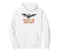 Bat Lover Bat Conservation Wildlife Protect The Night Shift Pullover Hoodie