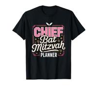Bat Mitzvah Mom Jewish Party Planning Expert Planner T-Shirt