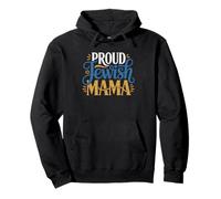 Bat Mitzvah Mom Proud Jewish Woman Daughter Pride Pullover Hoodie