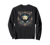 Bat Moon Tapestry Style Bloodsucker Bat Sweatshirt